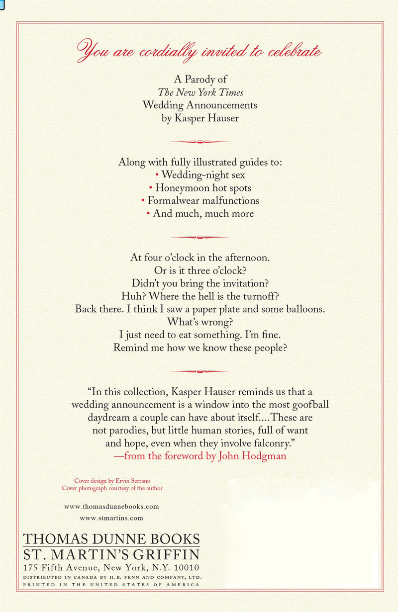 Weddings of the Times