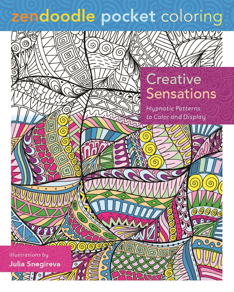 Zendoodle Pocket Coloring: Creative Sensations