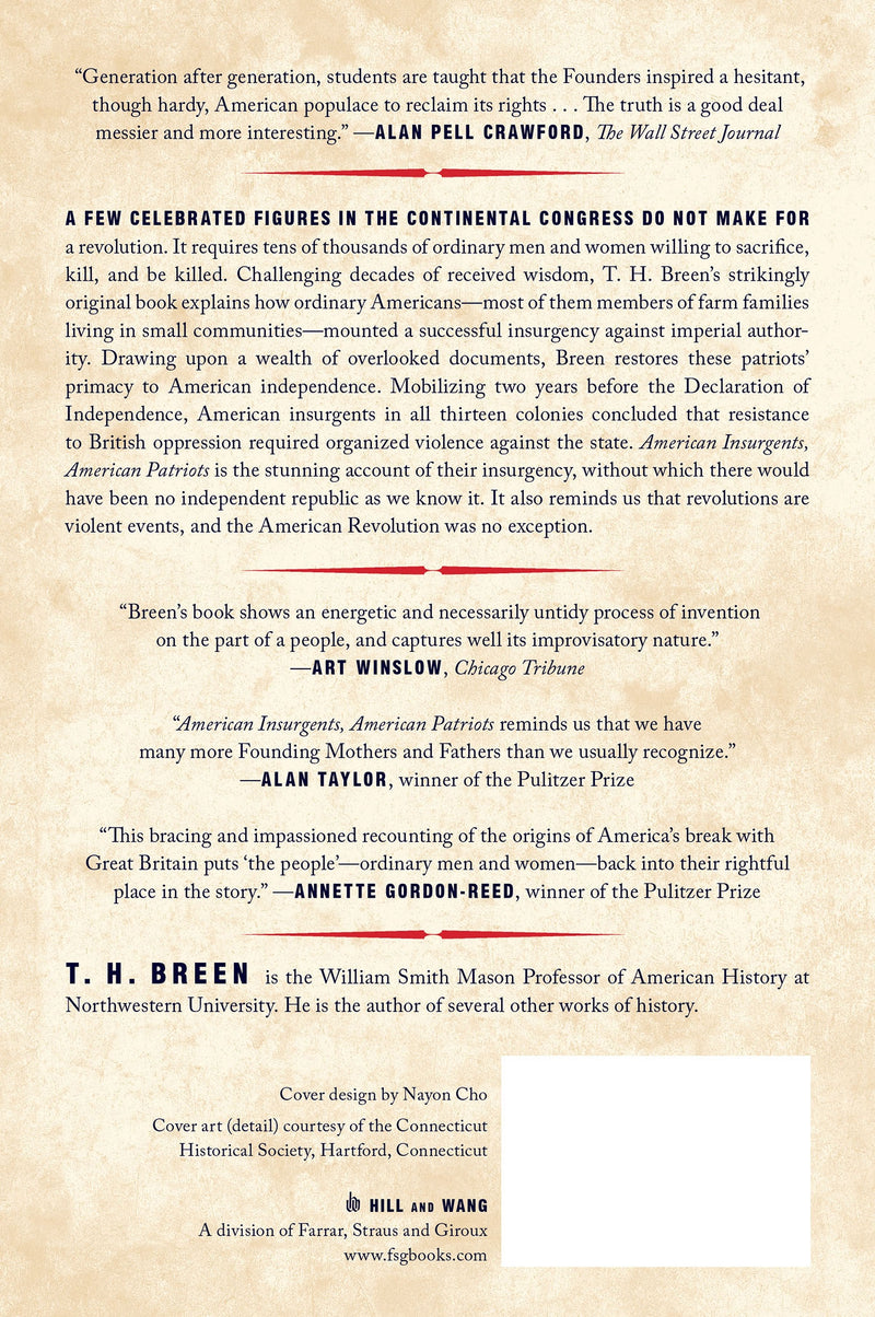 American Insurgents, American Patriots