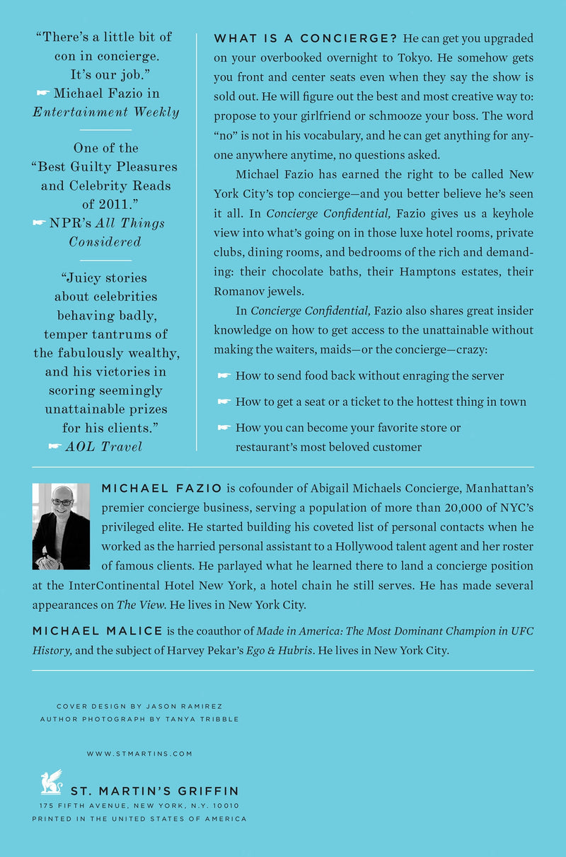 Concierge Confidential