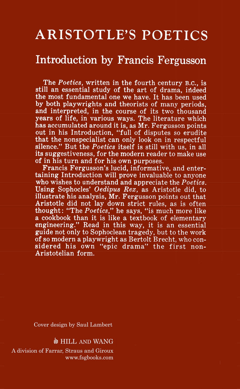 Aristotle's Poetics