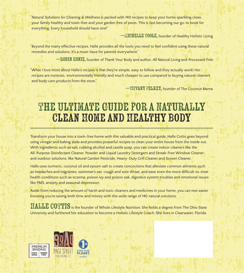Natural Solutions for Cleaning & Wellness