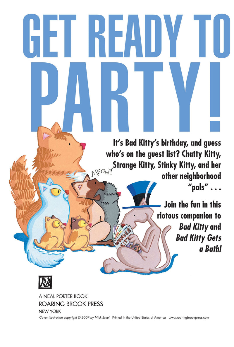 Happy Birthday, Bad Kitty (classic black-and-white edition)