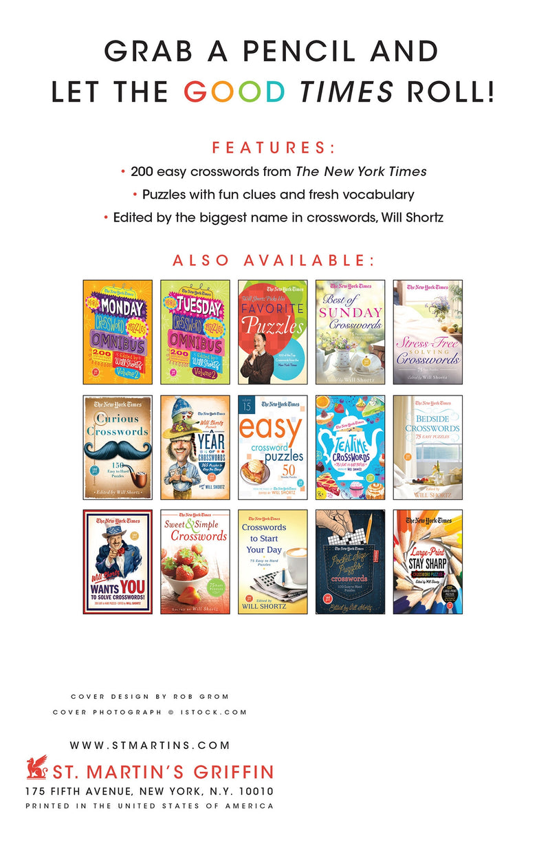 Will Shortz Presents Good Times Crosswords