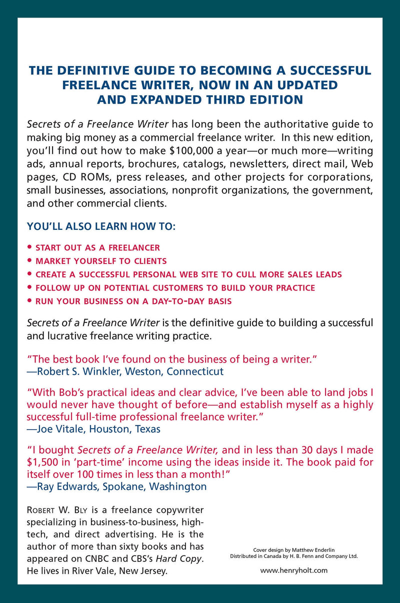 Secrets of a Freelance Writer