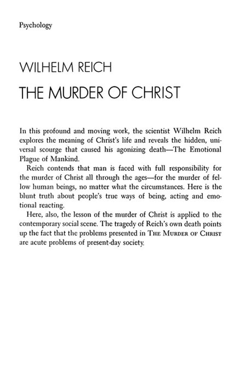 The Murder of Christ