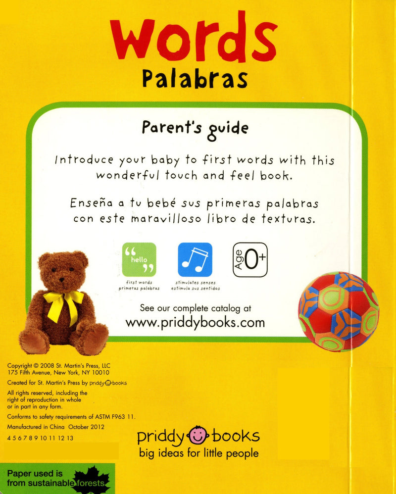 Bright Baby Touch & Feel: Bilingual Words / Palabras
