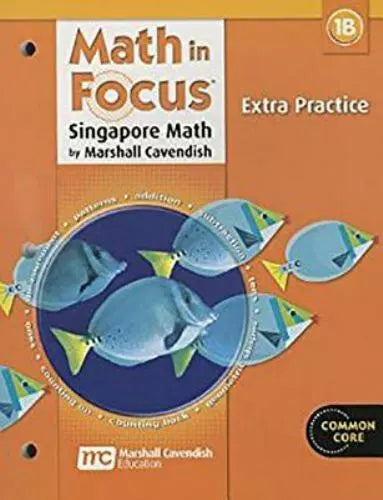 HMH Math in Focus; Singapore Math Common Core Student AssessmentWorkbook Grades 6