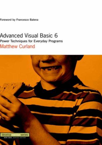 Advanced Visual Basic 6