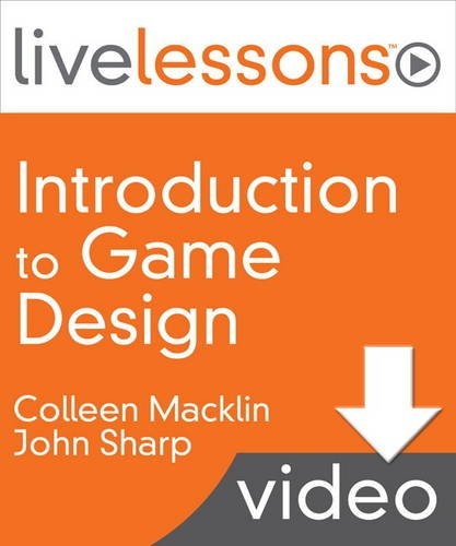 Introduction To Game Design Livelessons Access Code Card