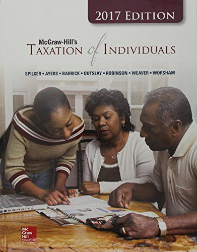 Gen Combo Mcgraw Hills Taxation Of Individuals 2017; Connect Access Card 8e