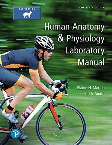 Human Anatomy & Physiology Laboratory Manual Cat Version