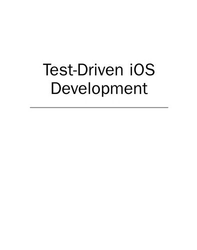 Test Driven Ios Development