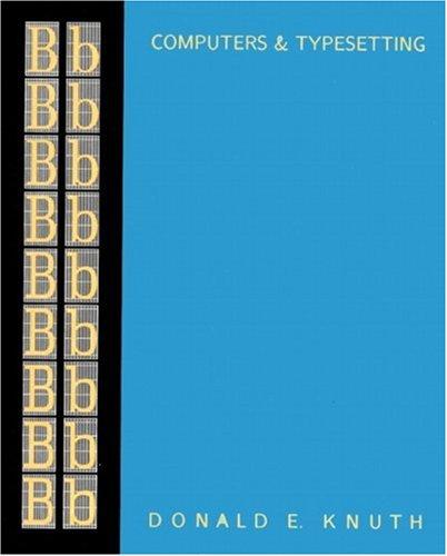 Computers & Typesetting Volume B
