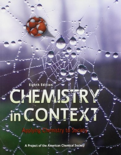 Package Chemistry In Context With Connect 1 Semester Access Card 8e