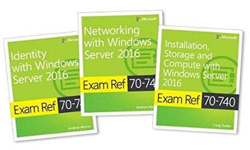 Mcsa Windows Server 2016 Exam Ref 3 Pack
