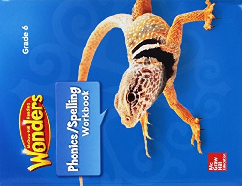 Reading Wonders Spelling & Phonics Workbook Student Edition Grade 6