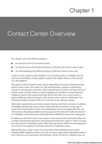 Cisco Unified Contact Center Enterprise Ucce