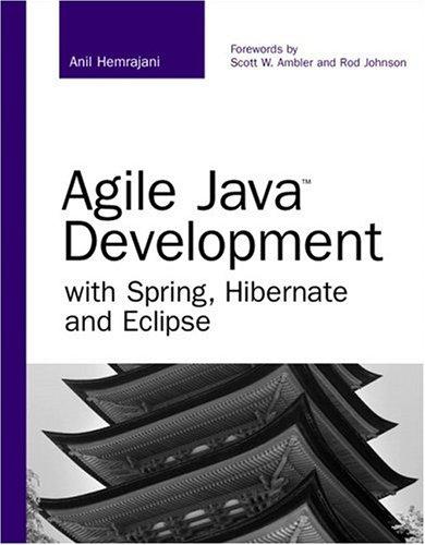 Agile Java Development With Spring Hibernate & Eclipse