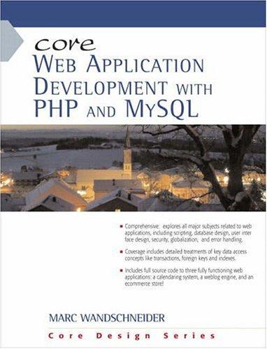 Core Web Application Development With Php & Mysql