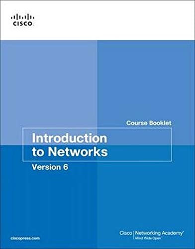 Introduction To Networks V6 Course Booklet