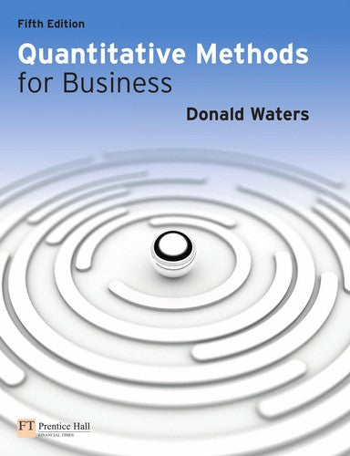 Quantitative Methods For Business 5e