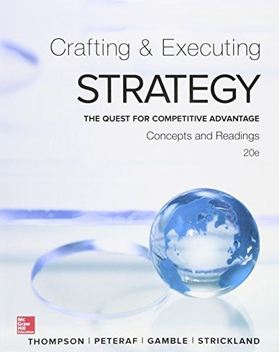 Crafting & Executing Strategy C&R With Bsg Glo Bus Ac 20e
