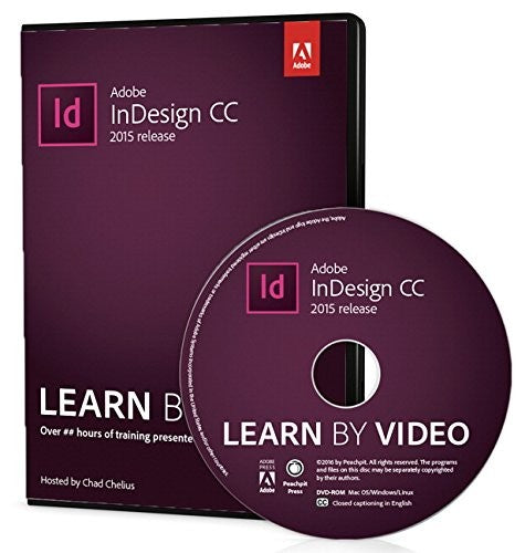 Adobe Indesign Cc Learn By Video 2015 Release