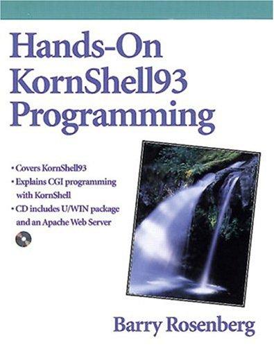 Hands On Kornshell93 Programming