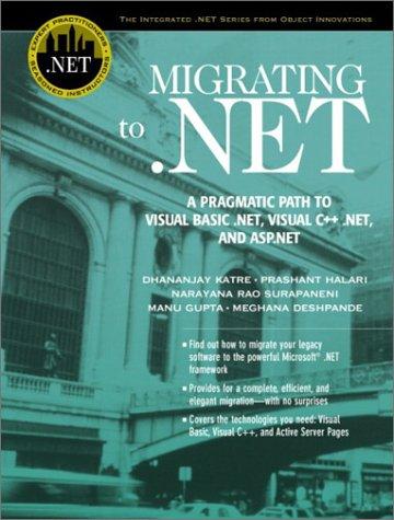 Migrating To .Net