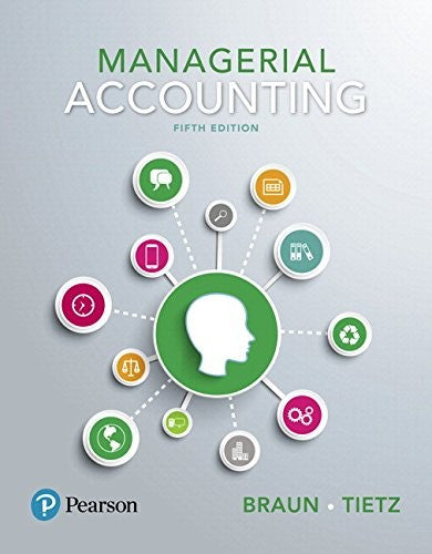 Managerial Accounting Student Value Edition Plus Mylab Accounting With Pearson Etext Access Card Package