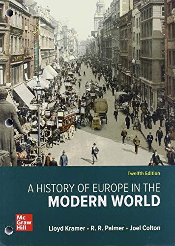 Gen Combo Ll A History Of Europe In The Modern World; Connect Access Card