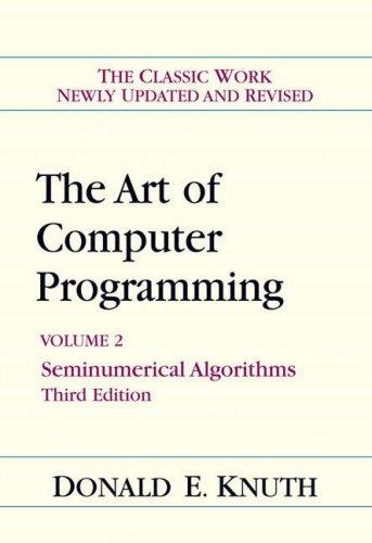 Art Of Computer Programming The 3e