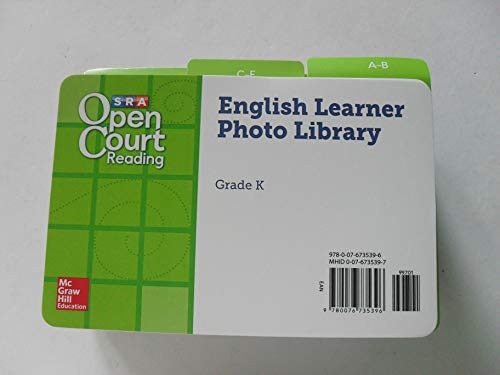 Open Court Reading Level K El Photo Cards Set