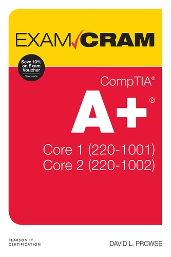 Comptia A+ Core 1 220 1001 & Core 2 220 1002 Exam Cram