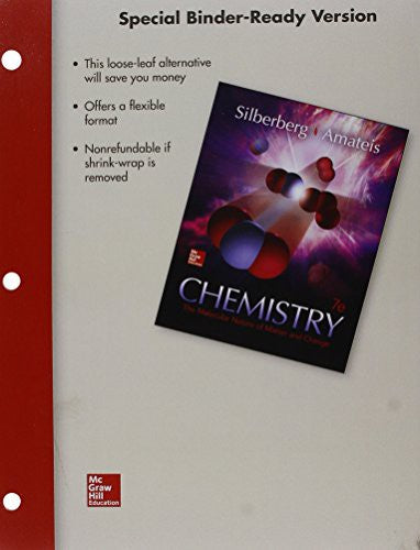 Package Loose Leaf Chemistry With Connect Access Card 7e