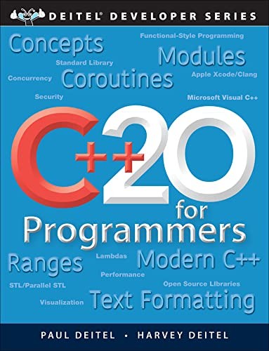 C++20 For Programmers 3e
