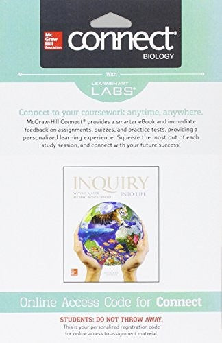 Connect With Learnsmart Labs Access Card For Inquiry Into Life