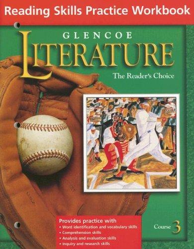 Glencoe Literature Grade 8 Reading Skills Practice Workbook 2e