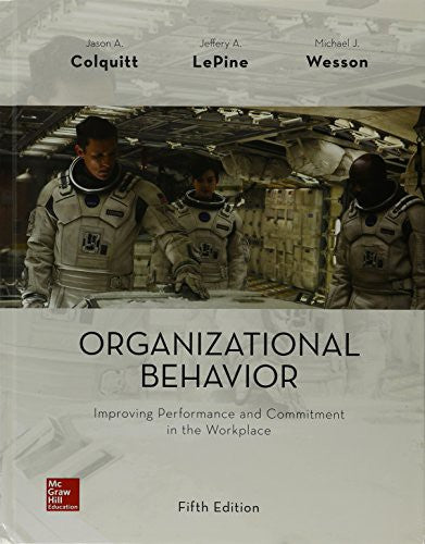 Gen Combo Organizational Behavior; Cnct 1s Access Card Org Beh 5e