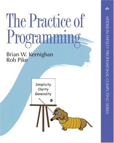 Practice Of Programming The