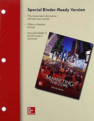 Loose Leaf Marketing The Core With Connect Access Card 6e