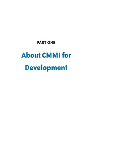 Cmmi For Development 3e