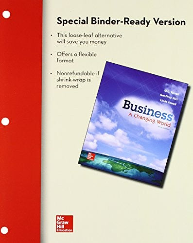 Loose Leaf Business A Changing World With Connect Access Card