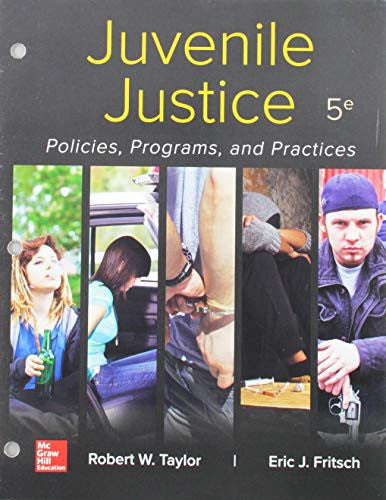 Gen Combo Looseleaf Juvenile Justice; Connect Access Card 5e