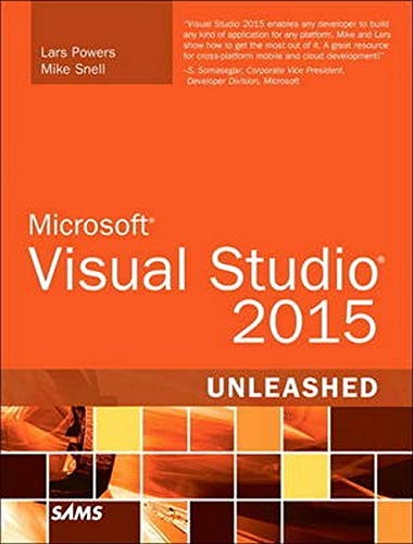 Microsoft Visual Studio 2015 Unleashed 3e