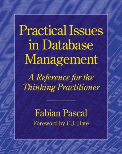 Practical Issues In Database Management