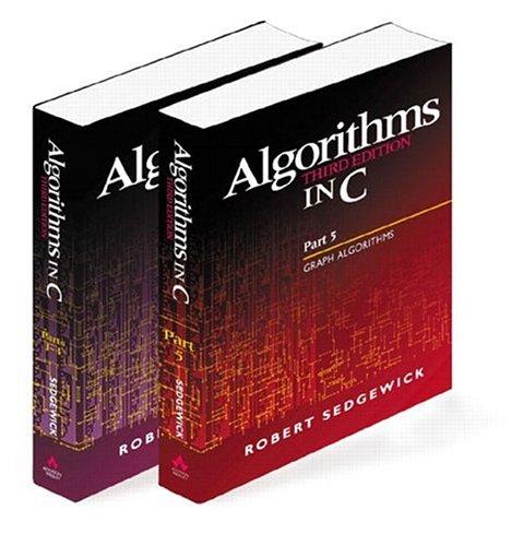 Algorithms In C Parts 1 5 3e
