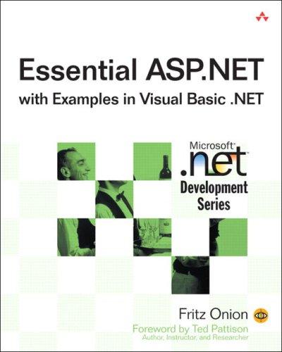 Essential Asp.net With Examples In Visual Basic .Net