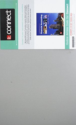 Connect Access Card For Fundamentals Of Financial Accounting 6e